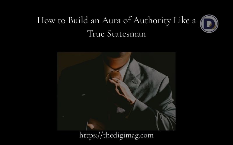 Read more about the article How to Build an Aura of Authority Like a True Statesman