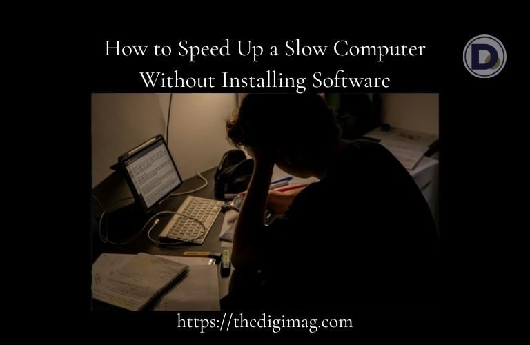 How to Speed Up a Slow Computer Without Installing Software Article Banner