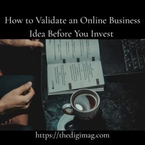 Read more about the article How to Validate an Online Business Idea Before You Invest in 2026