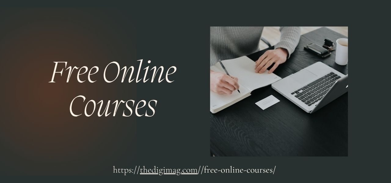 A person taking notes beside a laptop while studying free online courses on digital marketing, SEO, and affiliate training.