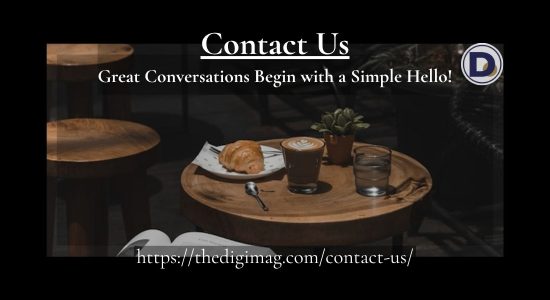 A coffee mug and croissant on a cozy table symbolizing a warm welcome for visitors reaching out.