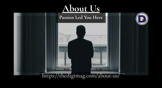 A man gazing out of a window, symbolizing vision, curiosity, and the story behind The DIGI Mag.