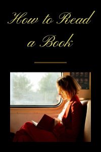 How to Read a Book - Book Cover