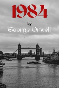1984 by George Orwell - Book Cover.