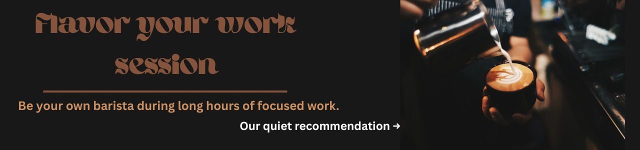 Coffee Cup With Work - Banner