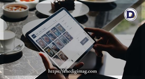 Person browsing online store products on a tablet, representing eCommerce paid courses for digital entrepreneurs.